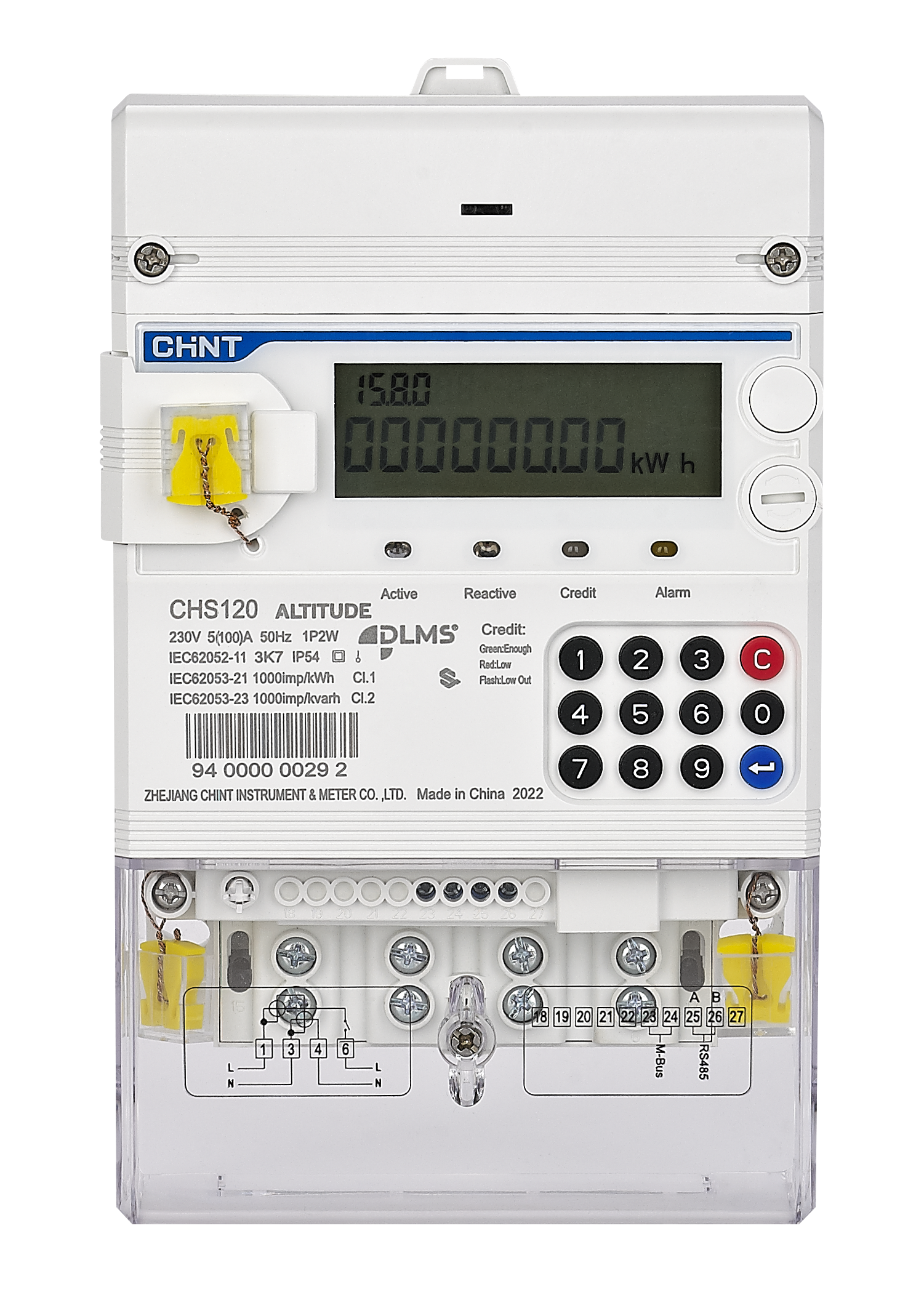 CHS120 Single Phase Smart Meter